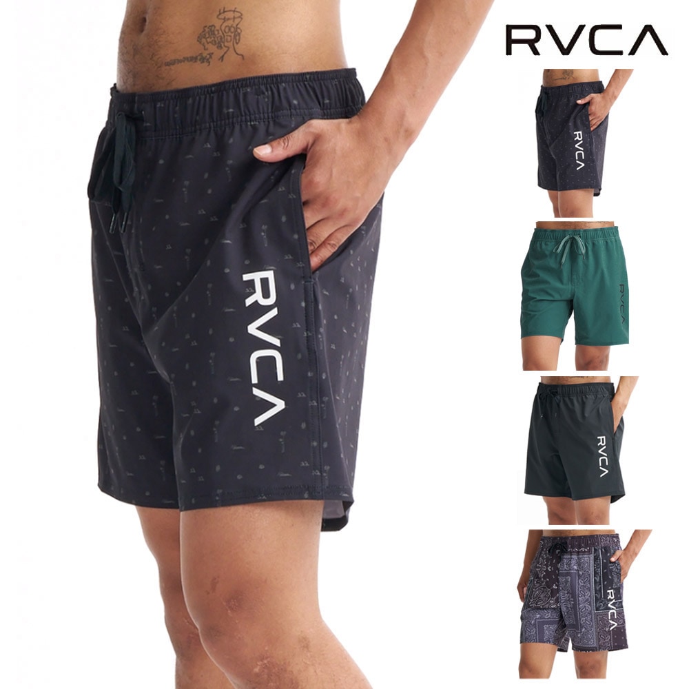 ルーカ　水陸両用　ボードショーツ　アンダーショーツ　セット ルーカ ルカ rvca ボードショーツ 水着 ELASTIC BS BG041501【メンズ