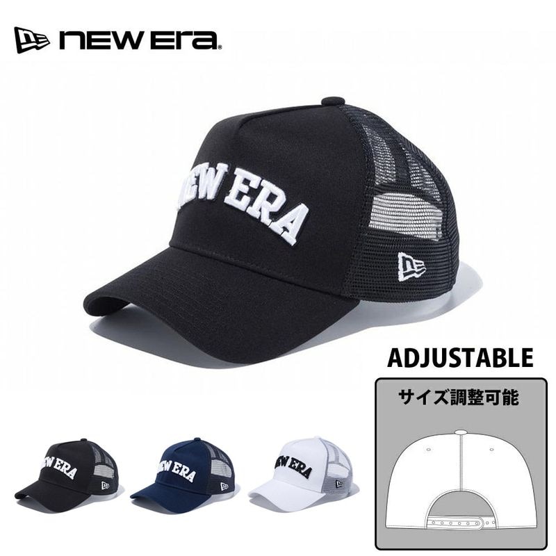 ニューエラ new era NEWERA ゴルフ キャップ  帽子 9FORTY A-Frame Aフレーム トラッカー GOLF 940 14524717 14524716 14524715【メンズ レディース 男女兼用 サイズ調整可能 ベルクロ調整 メッシュキャップ 涼しい 黒 ブラック 白 ホワイト】