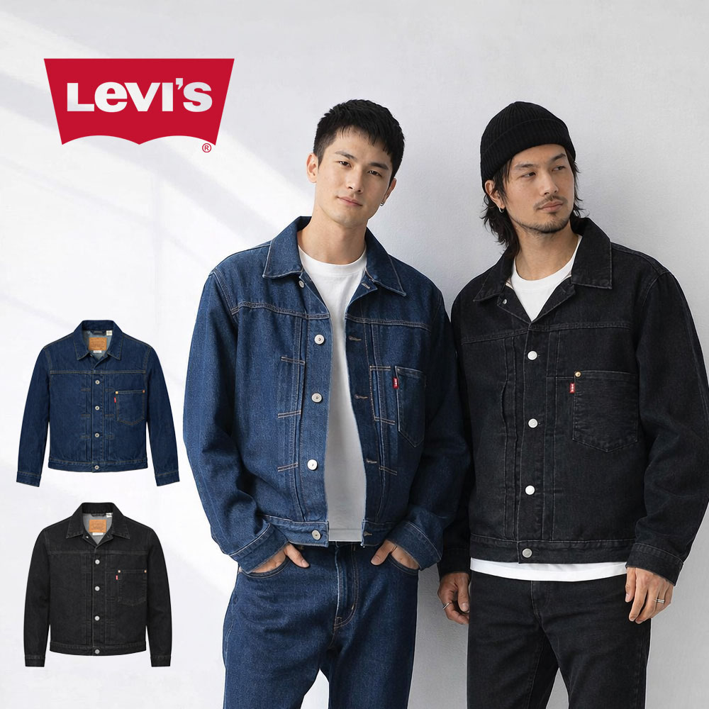 リーバイス Levi`s levis  Gジャン ジージャン 1st タイプ1 トラッカージャケット セルビッジ TYPE 1 TRACKER JACKET SELVEGE A3174-0030 007X8-0000【メンズ レディース デニムジャケット ファースト 大戦モデル 復刻 赤耳 ミミ付き シンチバック】