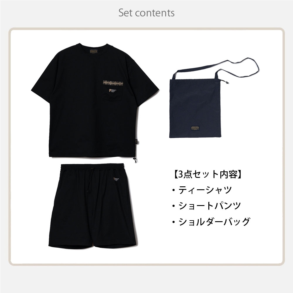 ペンドルトン PENDLETON Tシャツ ショーツ バッグ 3点セット カルクロ