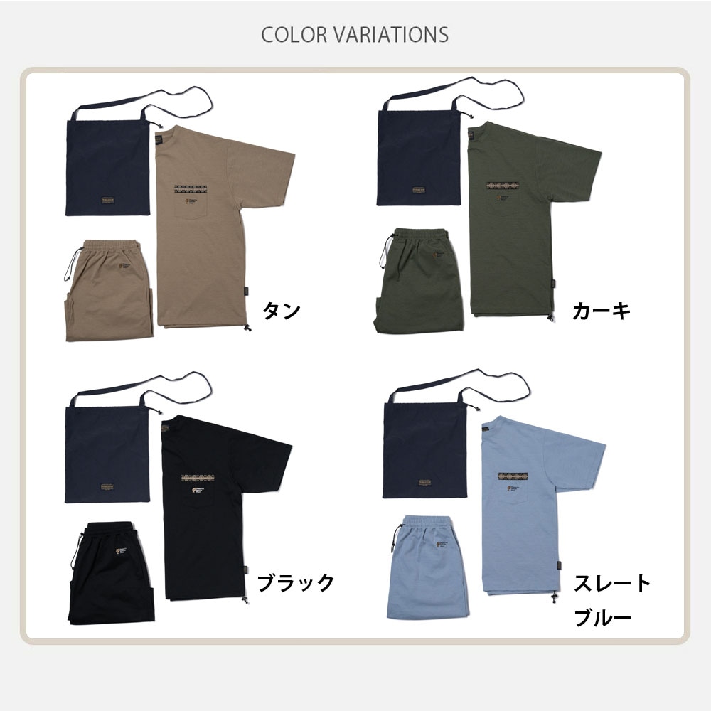 ペンドルトン PENDLETON Tシャツ ショーツ バッグ 3点セット カルクロ