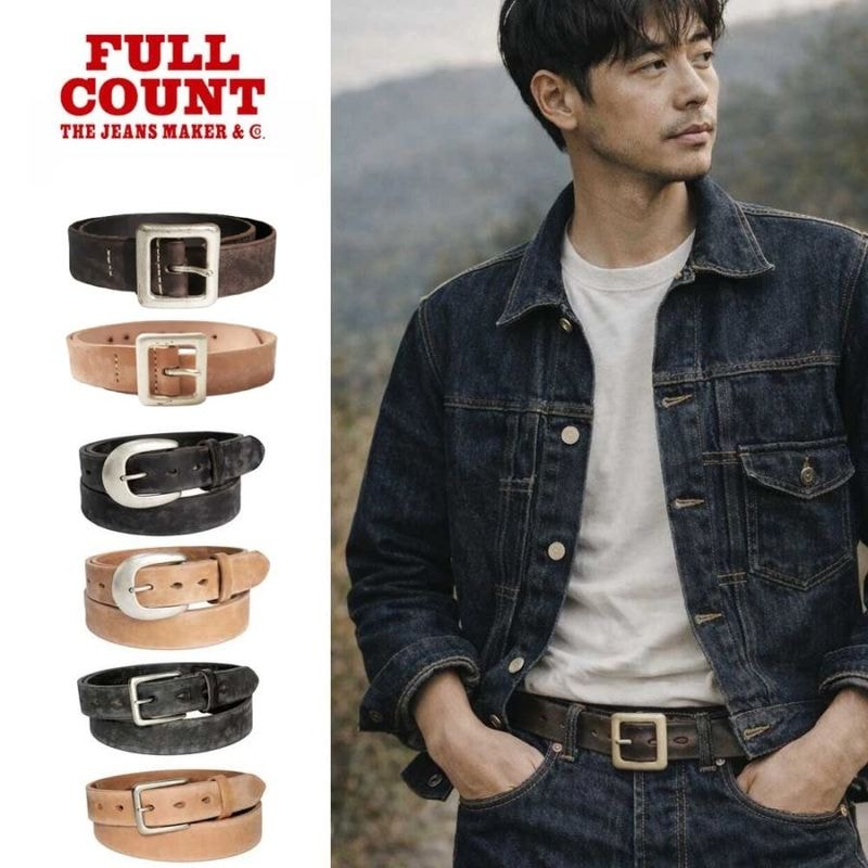 【極上品】【カナダ製】FULUM 高級艶本革ワイドレザーベルト　上質ヴィンテージ 極上品】【カナダ製】FULUM 高級艶本革ワイドレザーベルト 上質