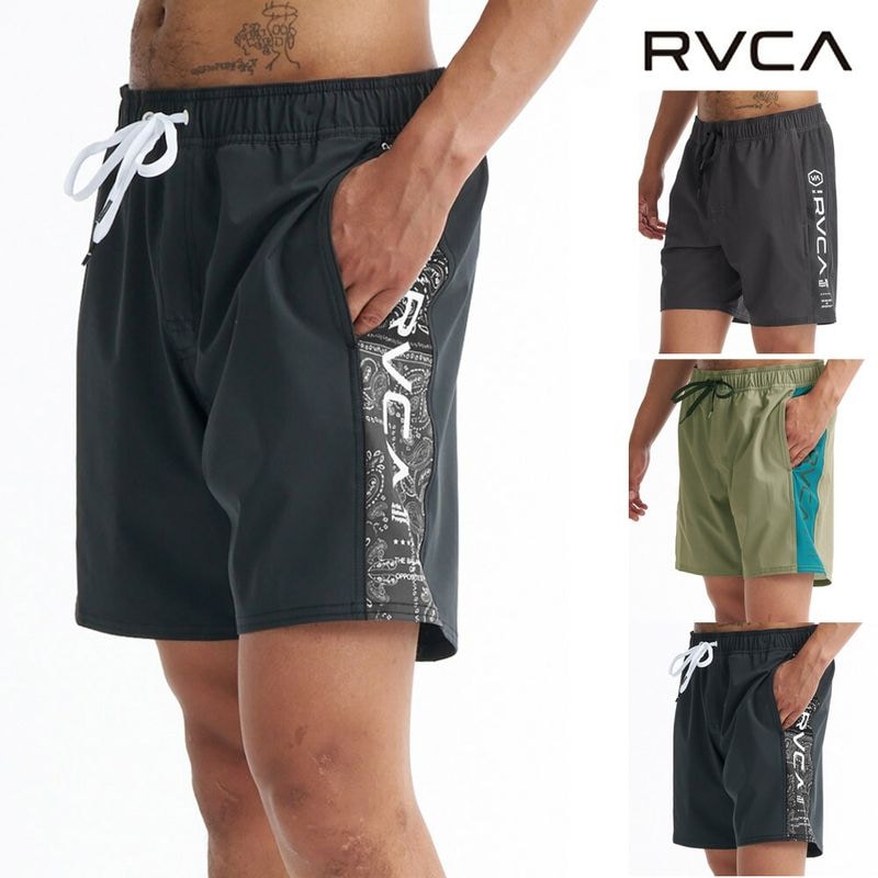 ルーカ　水陸両用　ボードショーツ　アンダーショーツ　セット ルーカ ルカ rvca ボードショーツ 水着 APEX2 JAM BG041504【メンズ