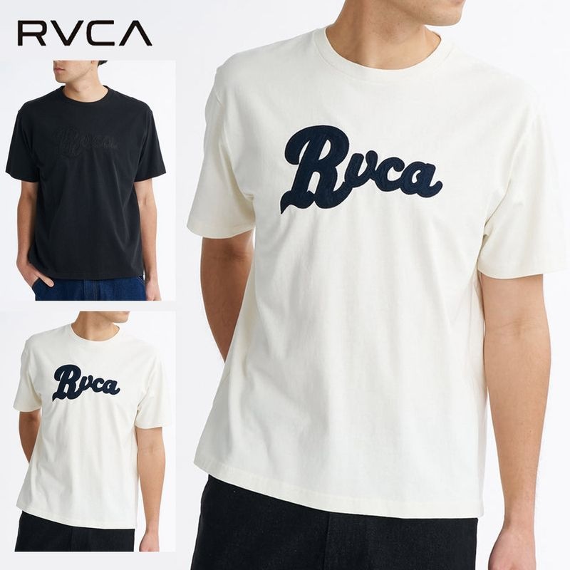 RVCA ルーカ ロゴT ルーカ メンズ サーフ 半袖Tシャツ ILL HEX LOGO SS サーフ 半袖T