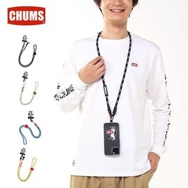����ॹ CHUMS ���ȥ�åץ��͡��������ץ��ȥ�å� Snake Rope Strap CH62-2193�ڥ�� ��ǥ����� ���å� �Ҷ� �� �إӥ������ �ϥ�ɥ����ץ��ȥ�å� ���������� ������8mm ��Ĺ125cm �Ф᤬����ǽ �̶� �̳� �����ȥɥ���