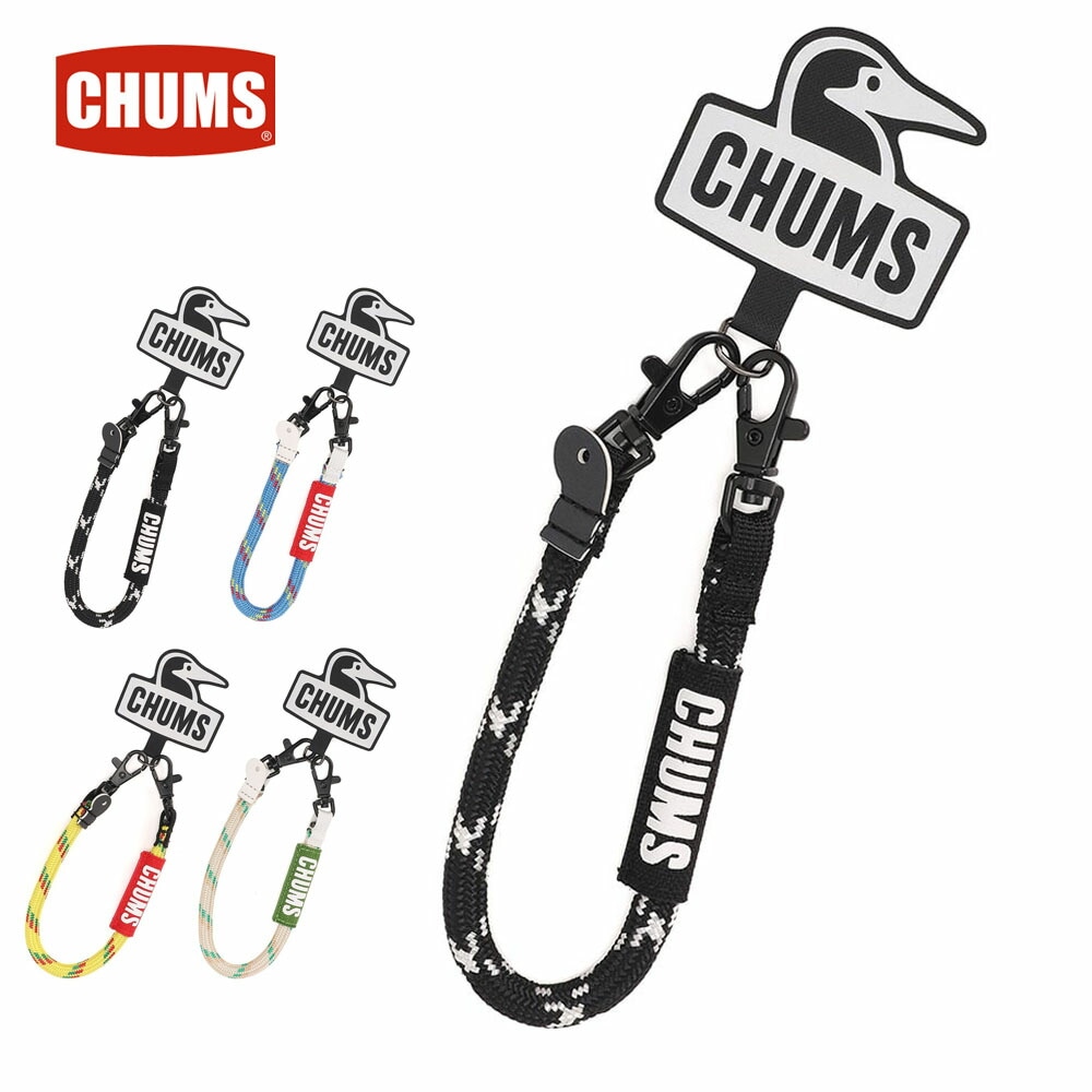 チャムス CHUMS ストラップ スポテッドガーデンイールロープストラップ