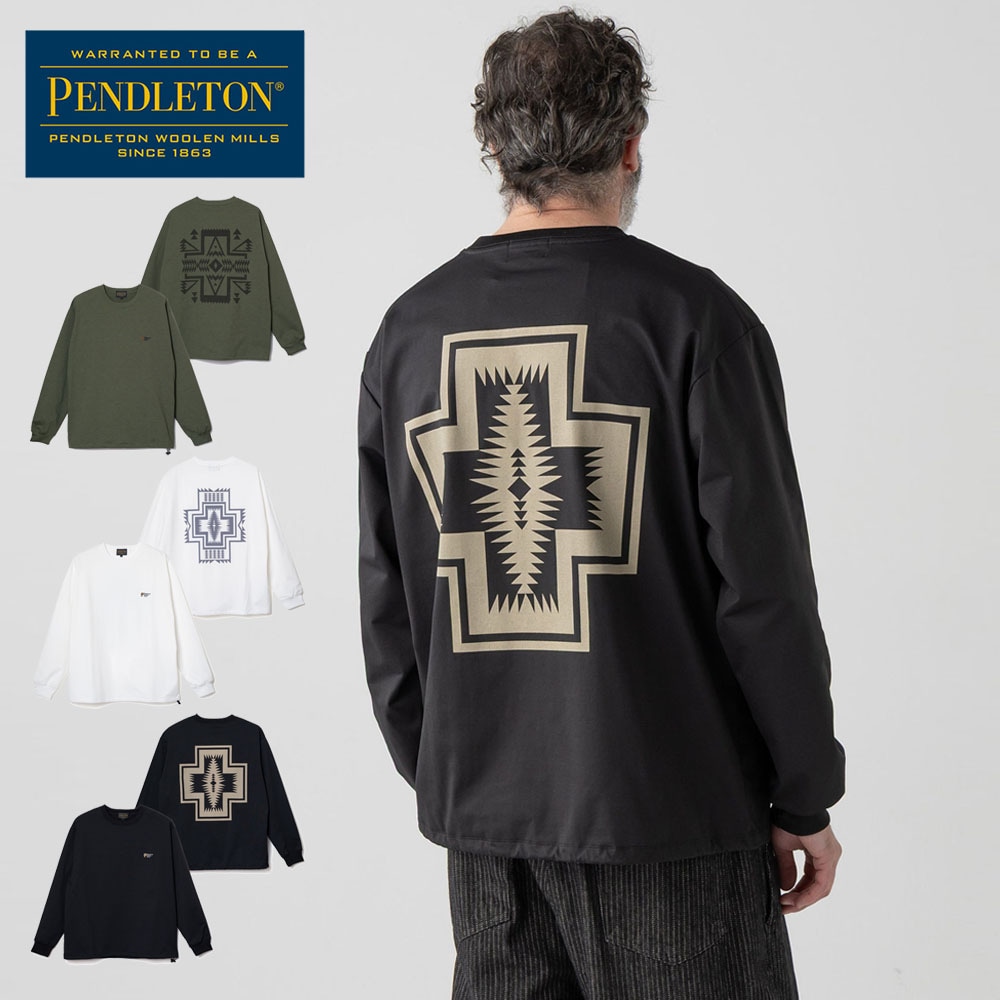 ペンドルトン PENDLETON 長袖Tシャツ カルクロ×ソロテックス
