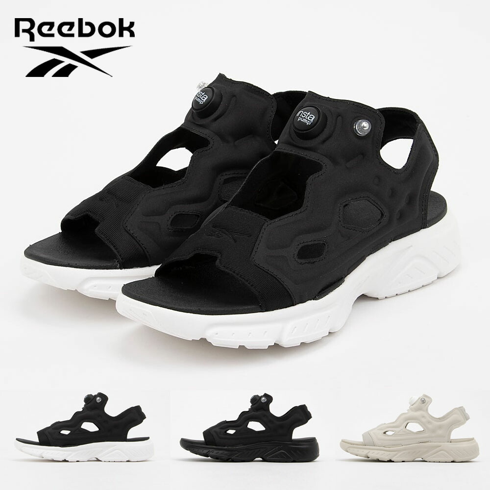 �꡼�ܥå� Reebok ������� ���󥹥��ݥ�ץե塼�꡼ �������  INSTAPUMP FURY SANDAL 152083�ڥ�ǥ����� ���� 23.0cm 24.0cm �ݥ�� ���ݥ��� ���쥵����� ���� �⤭�䤹�� ������� �ե�åȥҡ��� �١����� �� �֥�å���