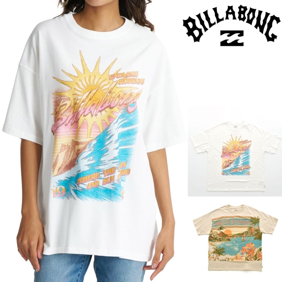 �ӥ�ܥ� BILLABONG T����� Ⱦµ ����ե��å� �롼�� �ե��å� ������ �ɥ饤 T����� GRAHIC LOOSE FIT COOL DRY TEE BG01C211�ڥ�ǥ����� ������� �����ޥ� �ܿ��䴶 �ۿ�®�� UPF15 UV���å� ���Ƥ��ɻ� ȾµT����� �ƥ�������� �����ե����