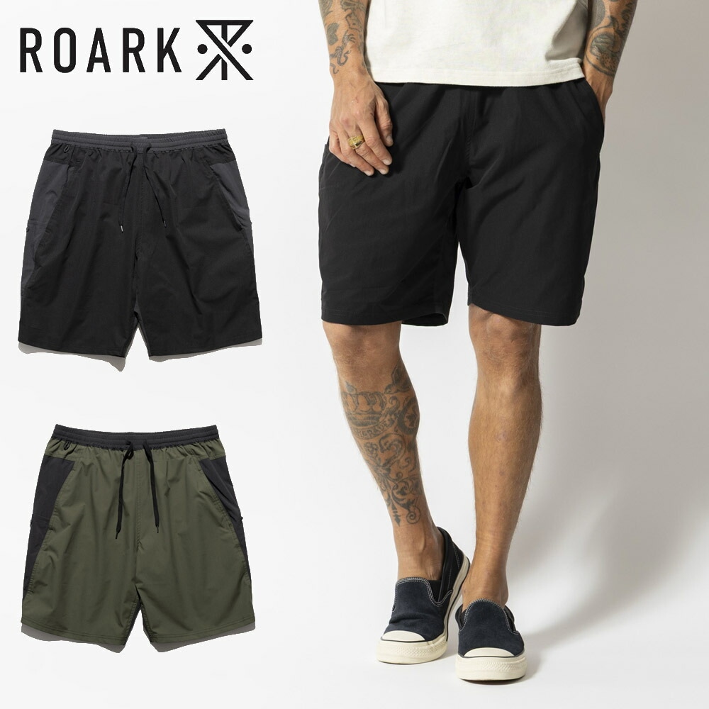 ROARK アウトドアショートパンツ ロアーク リバイバル ROARK REVIVAL ショーツ ボートマン テック