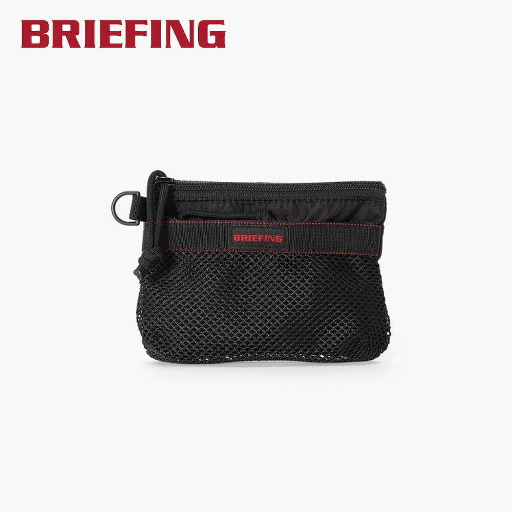 ブリーフィング BRIEFING ポーチ メッシュフラットポーチ S MESH FLAT