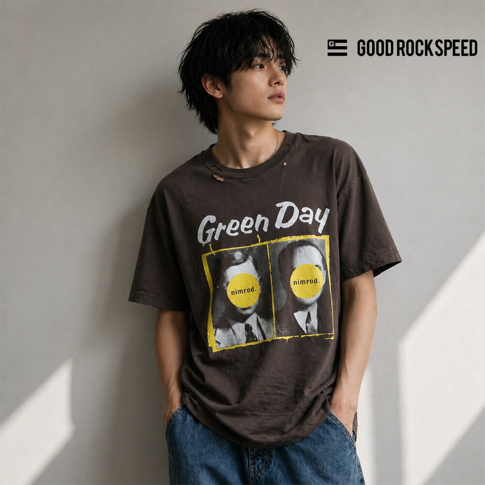 ★新品★グッドロックスピード★GREEN DAY Tシャツ 楽天市場】GREEN DAY Tシャツ グリーンデイ tシャツ good rock speed