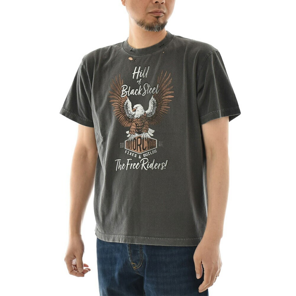 グッドロックスピード GOOD ROCK SPEED Tシャツ ブラック スティール