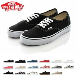 バンズ ヴァンズ VANS スニーカー AUTHENTIC オーセンティック メンズ レディース 靴 ローカット スケートシューズ 定番 USA企画 US企画 VN品番 VN000EE3BLK VN000EE3NVY VN000EE3W00 VN0A5KX4SQ7 ブラック 黒 白 紺 赤 チェッカーボード チェック柄 ゼブラ柄 #44