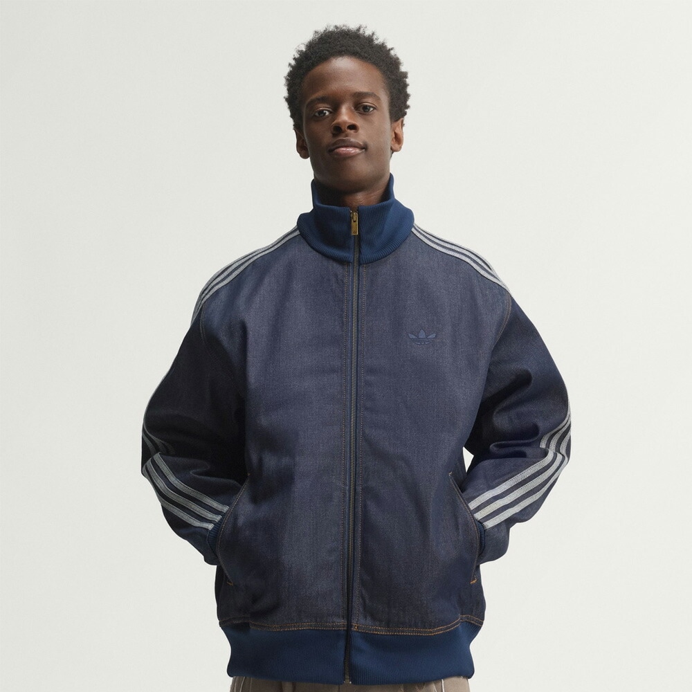 adidasオリジナル デニム生地　S トラックジャケット アディダス オリジナルス adidas originals デニムジャケット アディ