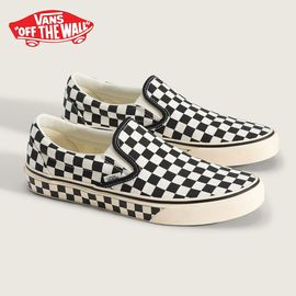 ������ VANS �Х� ���ˡ����� ���饷�å� ����åݥ� Classic Slip-On VN000DAH1KP�ڥ�� �� �������å� ����åץ��� �����å����ܡ��� �����å� �����奢�� ���塼�� ������� USA��� US��� ���� �������� ���ȥ꡼�� ������ ���ᥫ�� CHECKERBOARD �֥��ɡ�