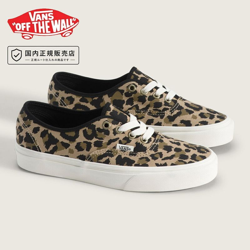 ������ VANS �Х� ���ˡ����� ��������ƥ��å� Authentic VN000D6GGR4�ڥ�� �� �������å� ����������å� �쥪�ѡ��� �ҥ祦�� ɿ ���˥ޥ� �����奢�� ���塼�� ������� USA��� US��� �������� ���ȥ꡼�� ������ ���ᥫ�� LEOPARD Black Incense �֥��ɡ�