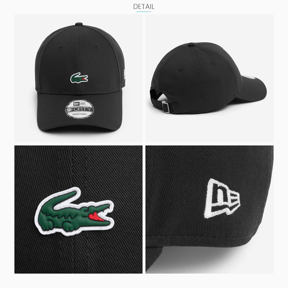 LACOSTE - ラコステスポーツ　LACOSTE SPORT ゴルフウェア・キャップ ラコステ LACOSTE ニューエラ NEW ERA キャップ 9FORTY コラボ ゴルフ