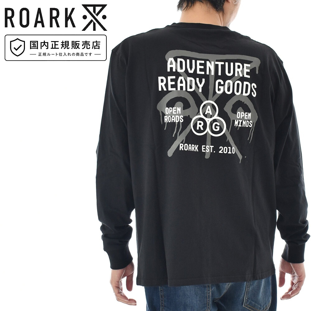 ����������Х��Х� ROARK REVIVAL ĹµT����� ARG L/S TEE RLTJ1252-BLK�ڥ�� ����T ���󥰥��꡼�� ���롼�ͥå� ���å������륨�å� ����ե��å�T����� ���� �ɽ� ���åȥ��� �����奢�� ���ᥫ�� �����ȥɥ� ���ȥ꡼�� ������ �������ȡ�