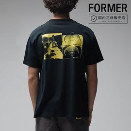 �ե����ޡ� FORMER T����� ����١��� ����å��� ���硼�ȥ��꡼�� ELEVATE CRUX T-SHIRT FTE-26307�ڥ�� ���� ȾµT����� �֥�å� ��  ���åȥ� ����T �ץ���T ����ե��å�T����� �ץ���T����� ���롼�ͥå� �����奢�� ���ȥ꡼�� ������ �������ȡ�