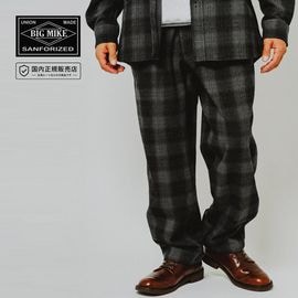 BIG MIKE �ӥå��ޥ��� �ѥ�� �إӡ� �ե��ͥ� �������� �ѥ�� Heavy Flannel Easy Pants 102637600�ڥ��åȥ�100% ������� �����å��ѥ�� ����ѥ�� ���������ѥ�� ���ȥ졼�� ���ᥫ�� �Х����� ������ơ��� �ӥ�ơ��� �ɥ��������� �������ȥ��� �����եå���