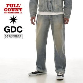 FULLCOUNT �ե륫����� GDC �����ǥ������� ����� �ǥ˥�ѥ�� Wide Denim Hand Wash GFC1002HW�ڥ�� �磻�ɥǥ˥� ������ ��������å��ǥ˥� 13oz ����ӥå� �ϥ�ɥ����å��� ������ ���륨�å� �ܥ���ե饤 ���ᥫ�� ������ơ��� ���� ����ܥ졼������