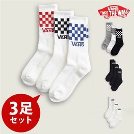 ������ VANS �Х� ���å��� ���� ���饷�å� ���롼 ���å��� 3­���å� Classic Check Crew 3P VN000QBUY28 VN000QBUWHT VN000QBVBLK VN000QBVWHT�ڥ�� ��ǥ����� ���� �����å��� �����å����ܡ��� ���롼�� ��� ���� �������ȥ��å��� 3pc 3­���� �� ����
