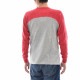 【50%OFFセール】スタンダードカリフォルニア STANDARD CALIFORNIA メンズ Tシャツ 2レイヤー ベースボール 長袖Tシャツ 灰 赤 紺 緑 M L  2LAYER BASEBALL LS-T TSBLA108