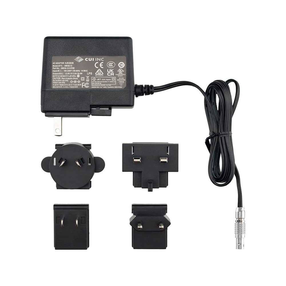 2-pin Connector to 30 Watt AC Adapter, 6ft Cable (PSU for
