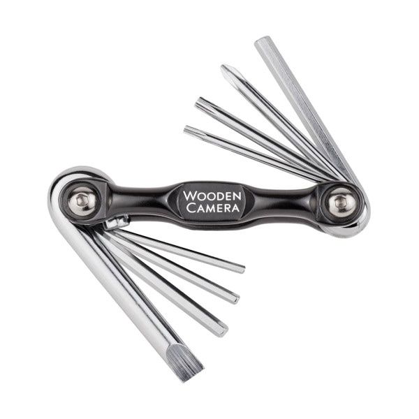 Wooden Camera - Multi-tool (Metric, Imperial, Screwdriver) (3/16 inch, 2.5mm, 3mm, 4mm, T10, T20, #1 Phillips, Flat Head)