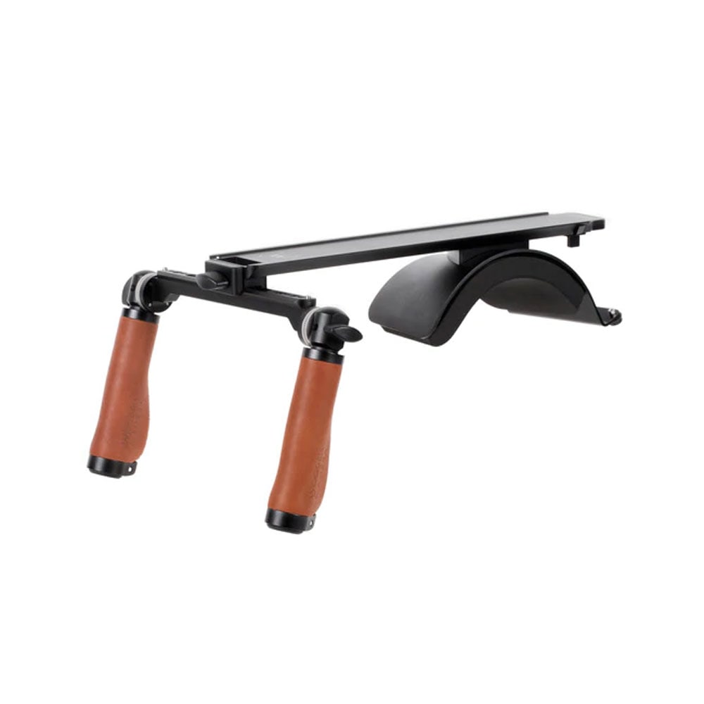 Wooden Camera - Shoulder Rig v3 (Base, Brown Leather)