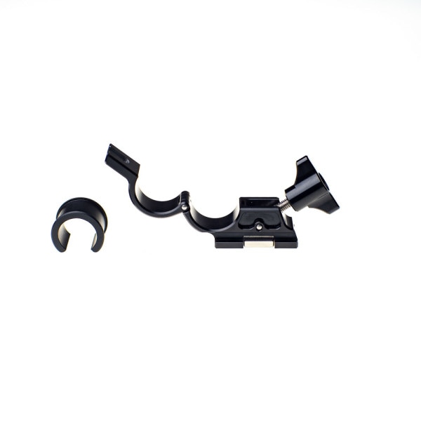 Hinged 19mm Rod Mount w. 15mm insert