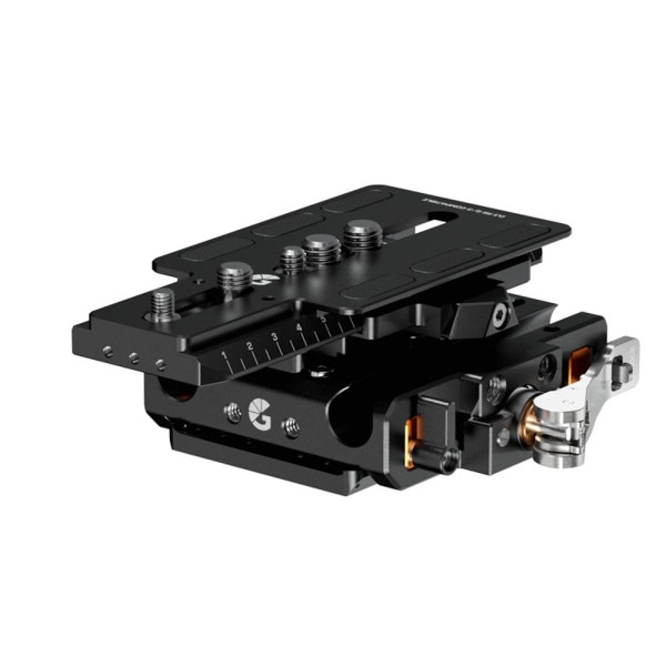 LeftField 3 QR Baseplate (DJI RS 2 & RS 3) for RED V-RAPTOR