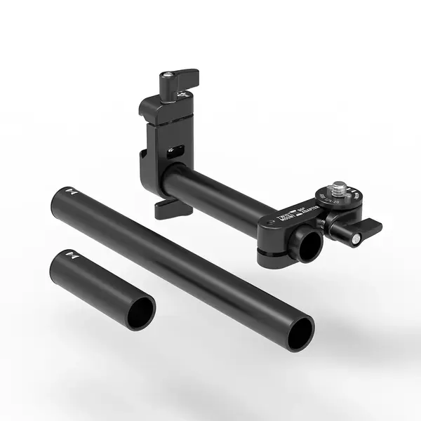 TWIST Mount Knuckle with Monitor Right Angle Adapter + Spud with ARRI 1/4-20