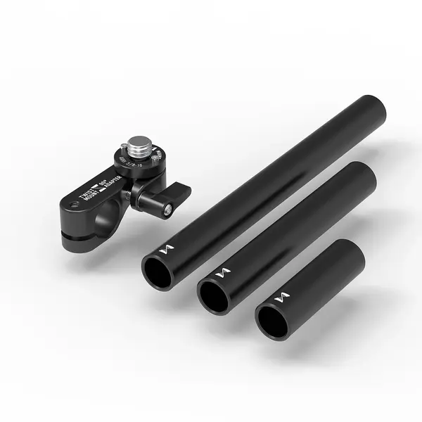 TWIST Mount Monitor Right Angle Adapter + Spud with ARRI 3/8-16