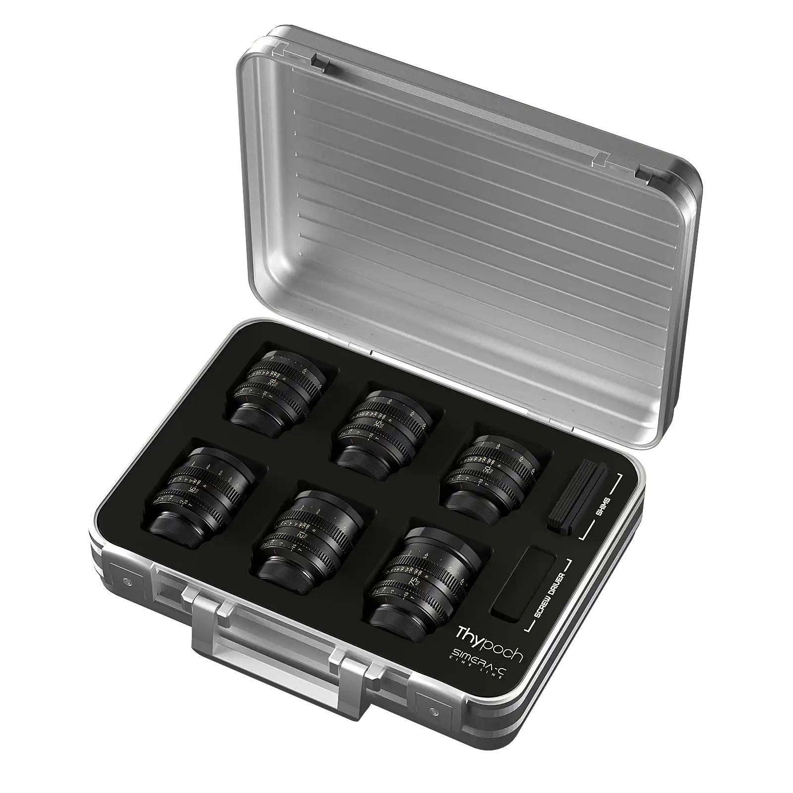 Simera-C 16,21,28,35,50,75mm  6-lens kit (M mount)