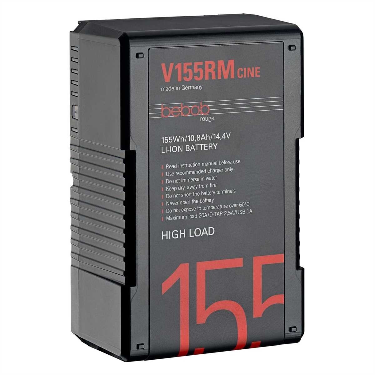 V-Mount High Load Battery 14,8V / 10,8Ah