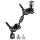 Wooden Camera - Universal Ultra Arm Mini Monitor Mount 3in. (Combo 1/4-20 & 3/8-16)
