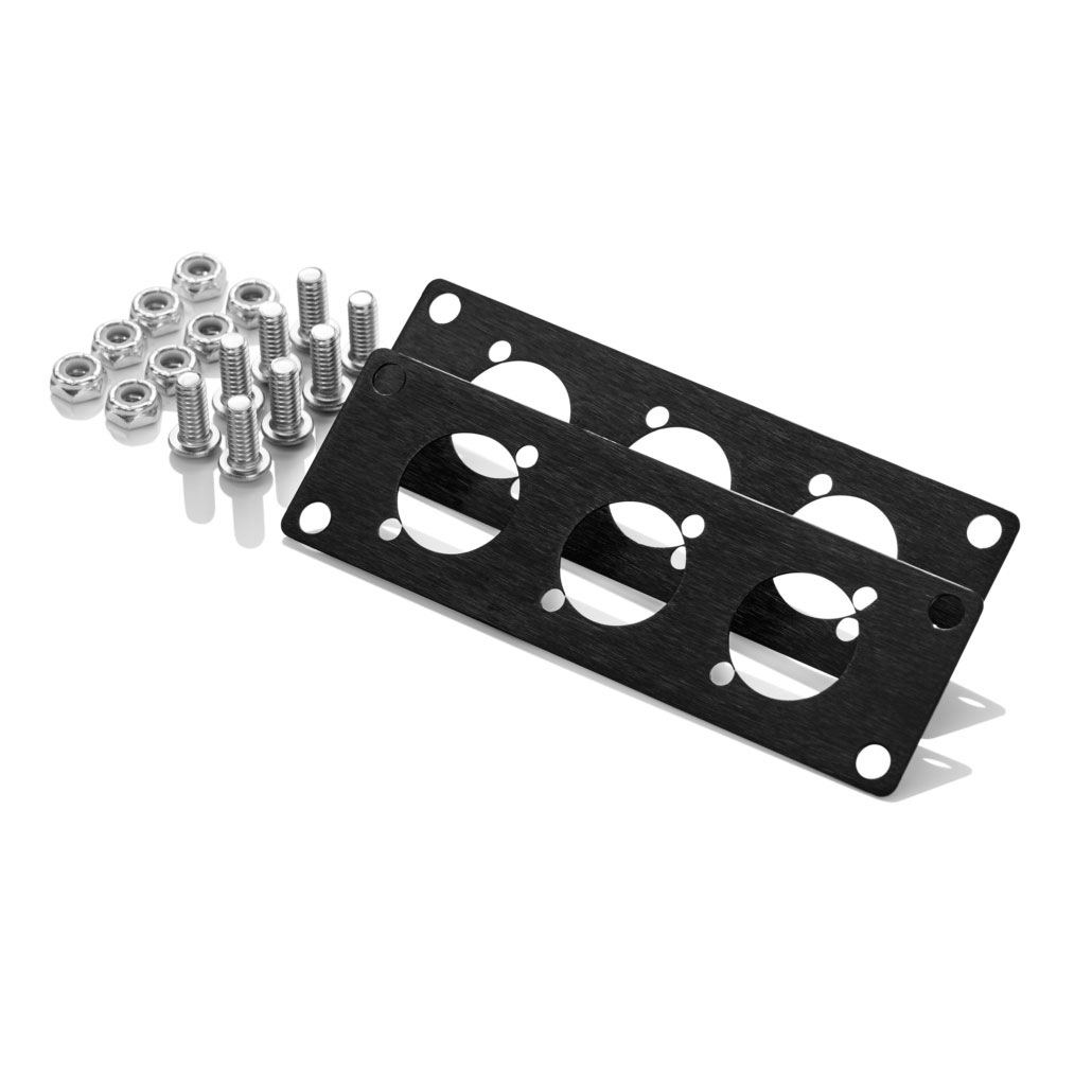 Neutrik Plate for the WorkSurface Pro ( 1 Neutrik Plate / 2 Neutrik Plates )