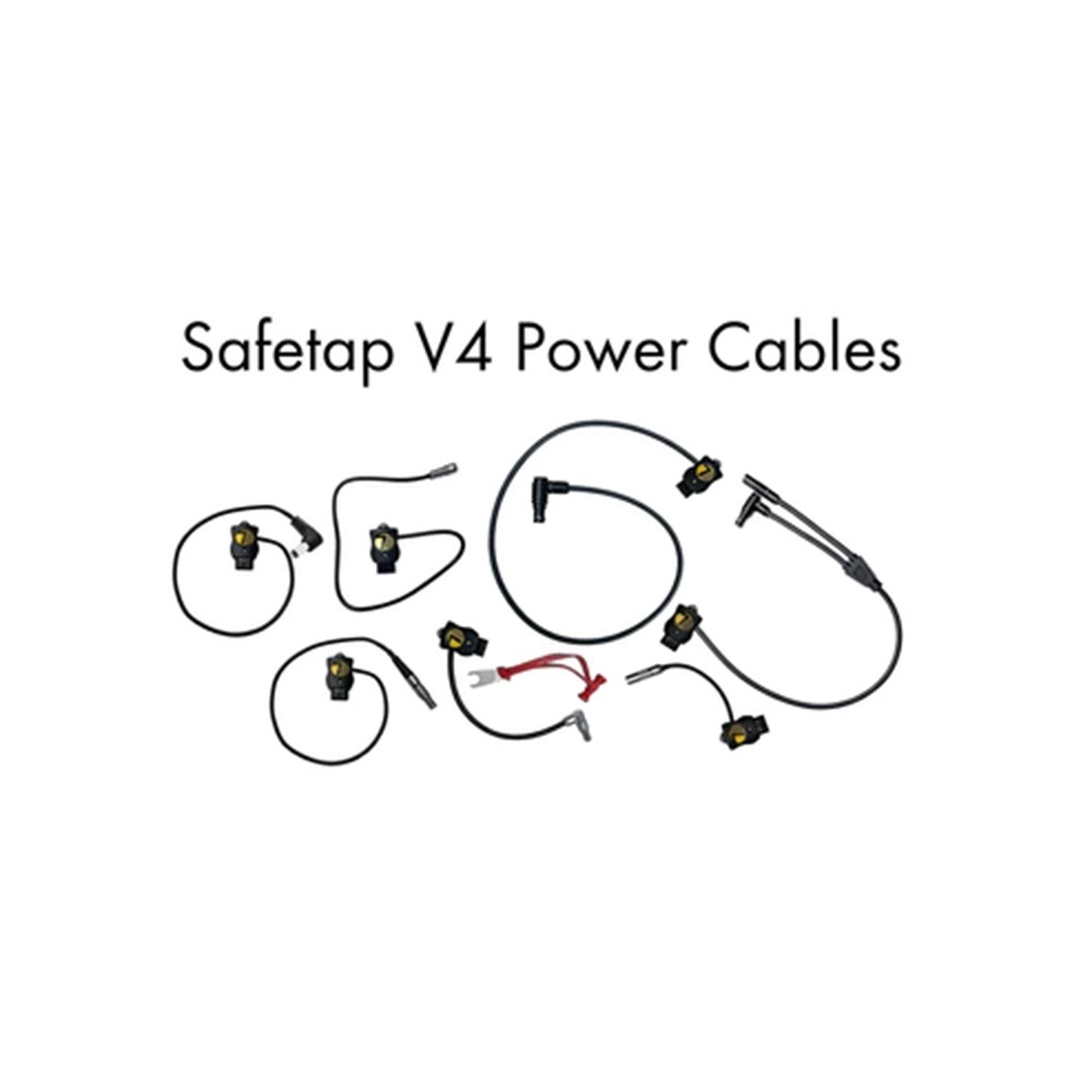 SafeTap V4 Protected Power Cables 2.1mm straight barrel for (Indie7/Touch series/Showgun/Shinobi/etc)