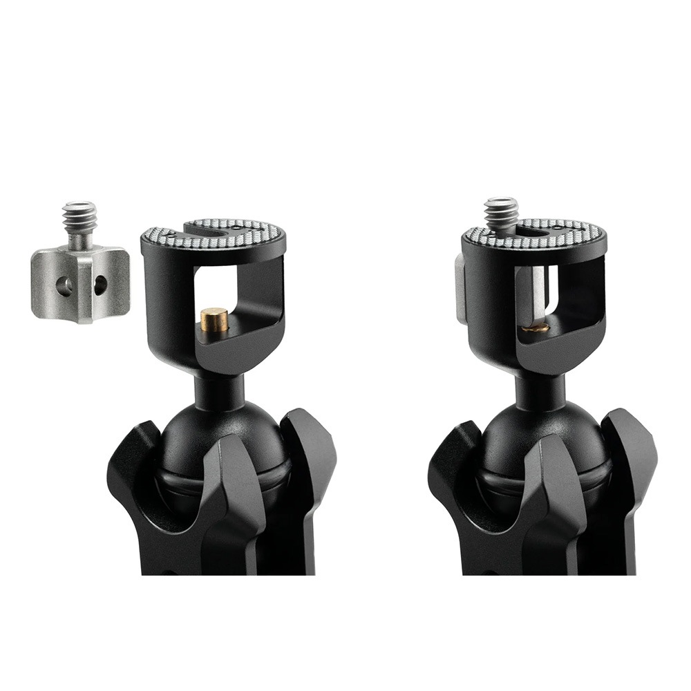 Wooden Camera - Universal Ultra Arm Mini Monitor Mount 8in. (Combo 1/4-20 & 3/8-16)