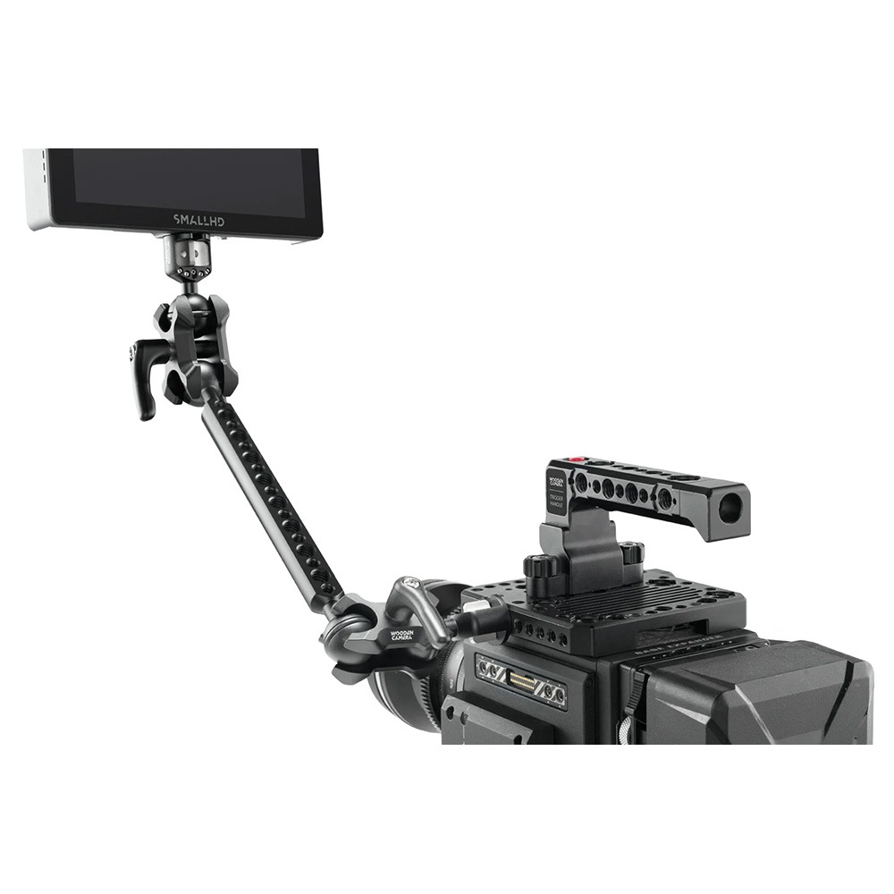 Wooden Camera - Universal Ultra Arm Mini Monitor Mount 8in. (Combo 1/4-20 & 3/8-16)
