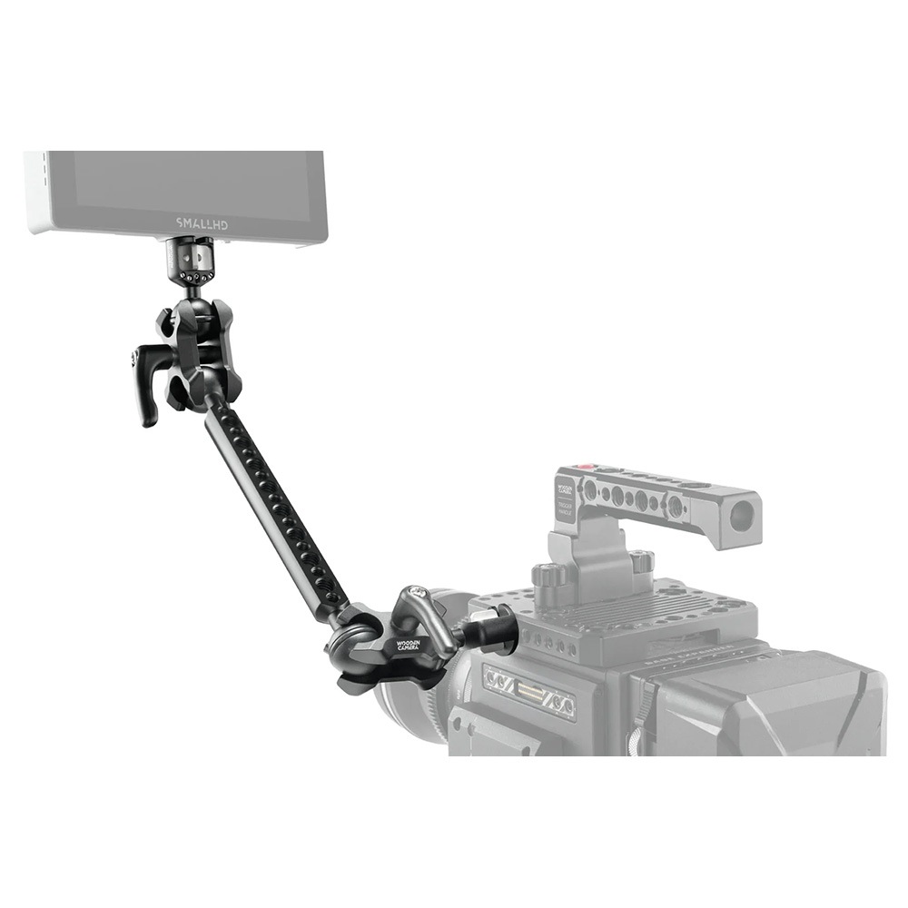 Wooden Camera - Universal Ultra Arm Mini Monitor Mount 8in. (Combo 1/4-20 & 3/8-16)