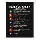 SafeTap V4 Protected Power Cables Fixed right angle 6Pin 1B power for V-RAPTOR/Epic/Scarlet/Weapon/etc