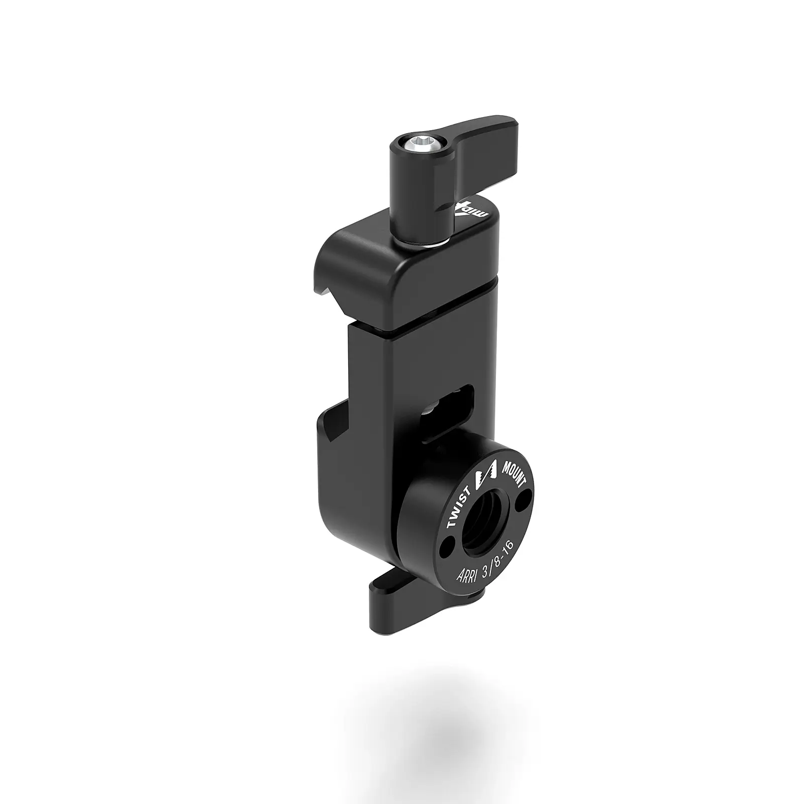 TWIST Mount EVF Knuckle and Spud with Female ARRI 3/8-16