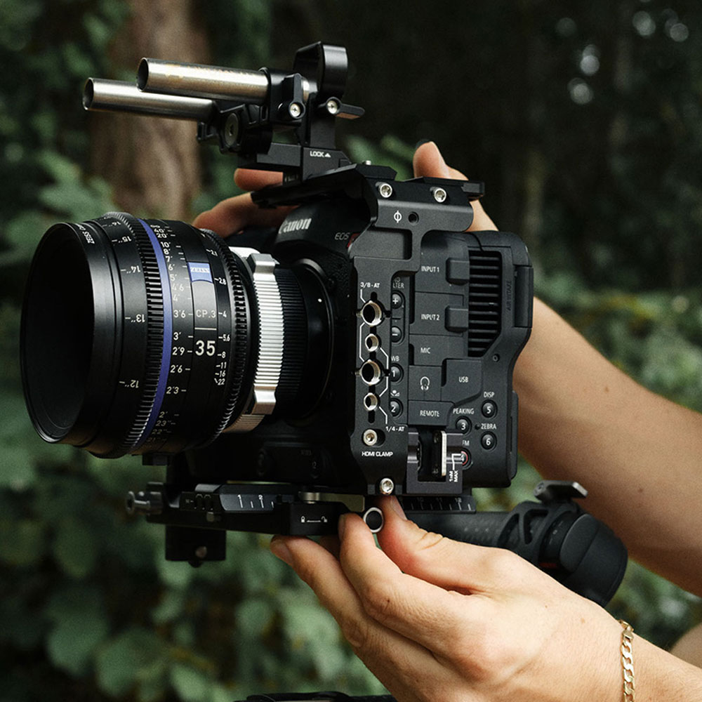 Canon C70 DJI Riser Kit for 15mm Baseplate