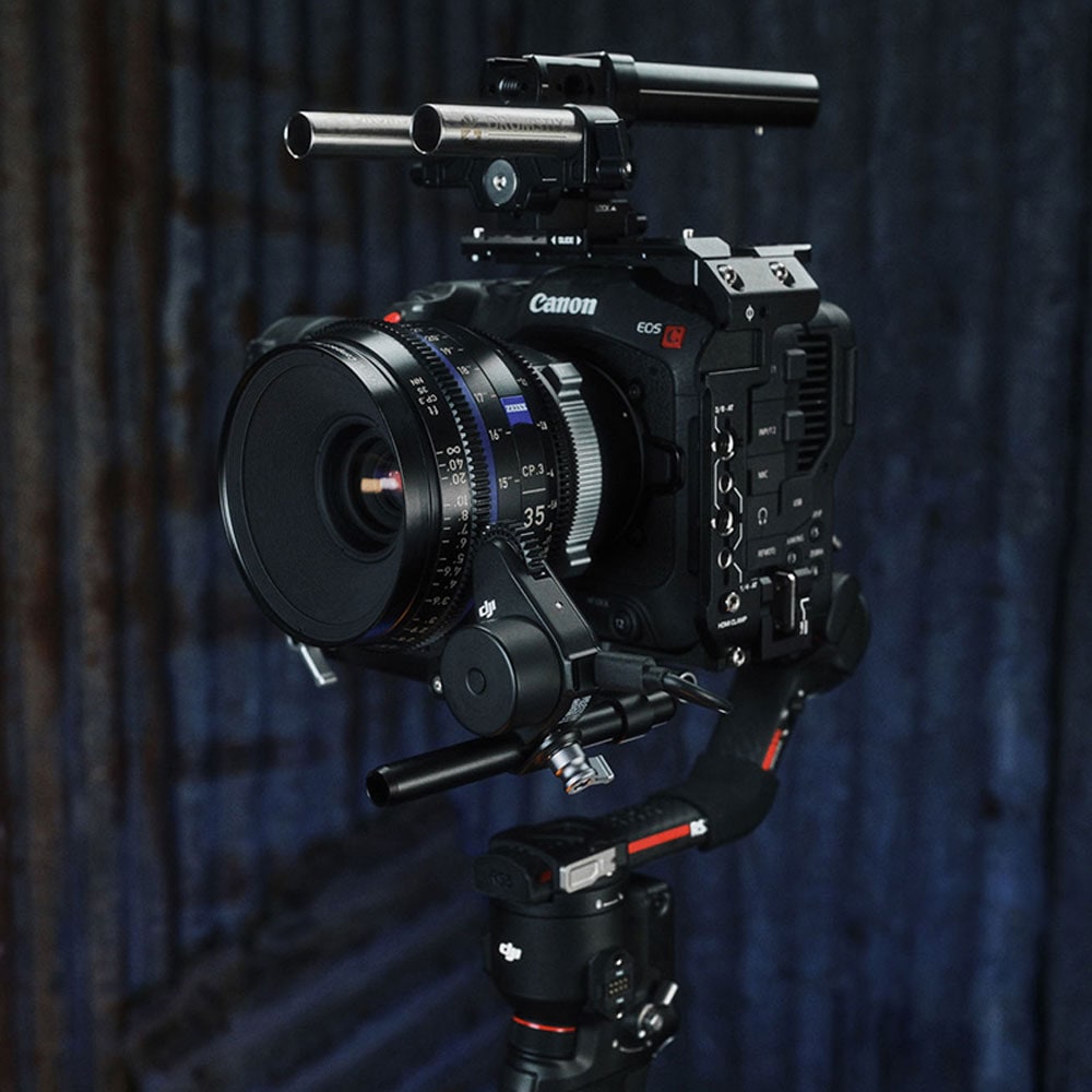 Canon C70 DJI Riser Kit for 15mm Baseplate