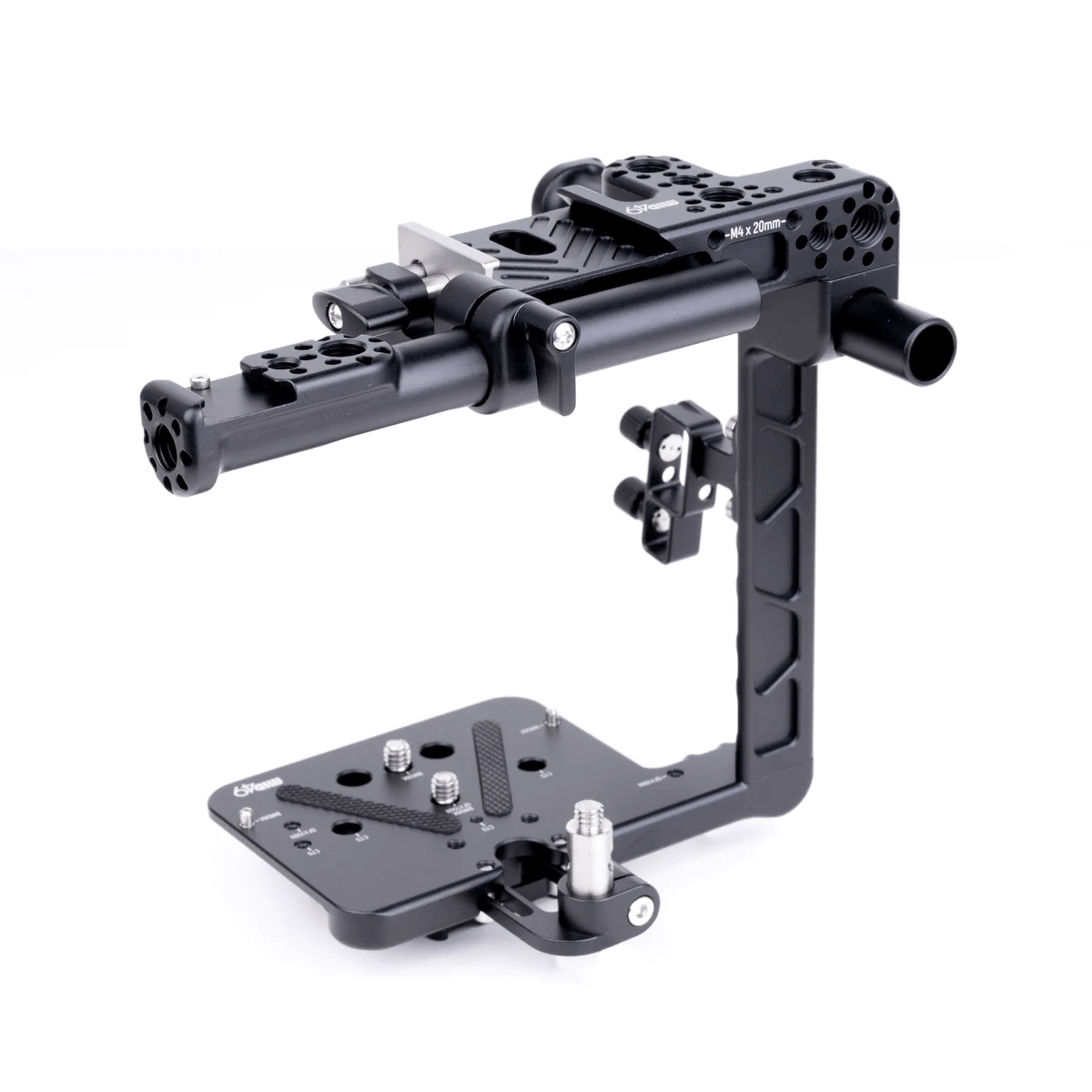 Upper Cage for Blackmagic Cinema Camera 6K (Full Frame, Pocket Pro, Pocket G2)  +  Audio Breakout AB-6