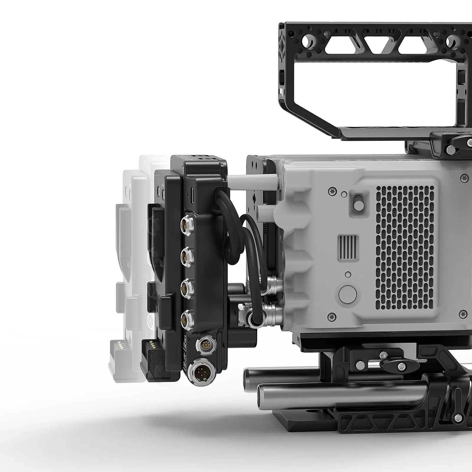 Power Distribution Box DB-1 (RED Komodo-X / V-Raptor, V-Mount, Camera Mounted)