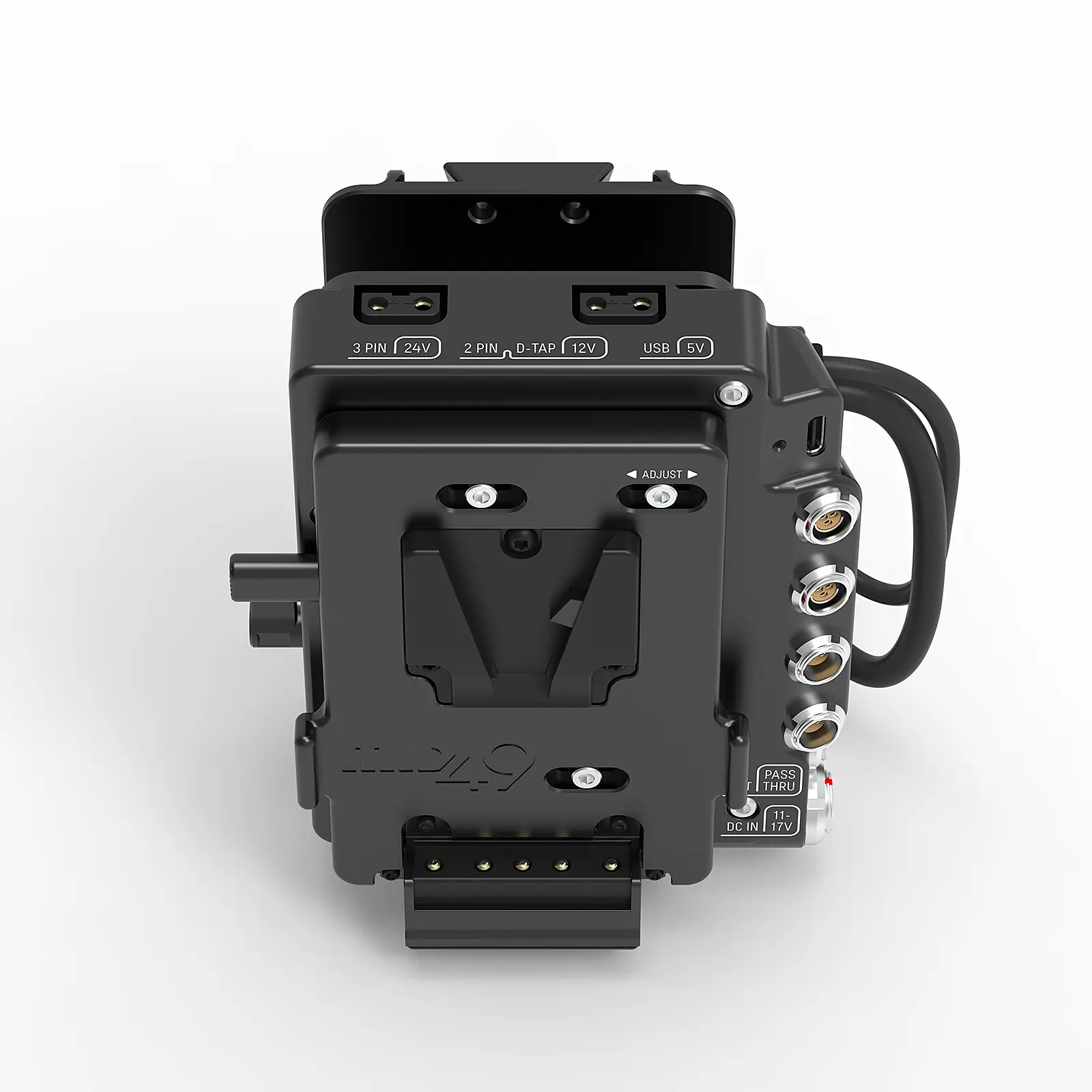 Power Distribution Box DB-1 (RED Komodo-X / V-Raptor, V-Mount, Camera Mounted)